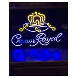 Crown Royal Neon Bar Sign~ Sought After and in wonderful working condition!!!
