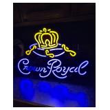 Crown Royal Neon Bar Sign~ Sought After and in wonderful working condition!!!