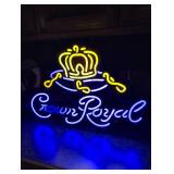 Crown Royal Neon Bar Sign~ Sought After and in wonderful working condition!!!