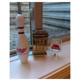 Bud Light Slot Machine and Beer Bowling tap handles