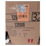 24.5 Inch Ghost Statue with Lantern