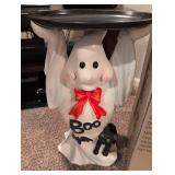 Halloween Ghost and Black Cat Decorative Stand