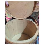 Antique F.T. Smith Pure Cream of Tartar Wooden Container