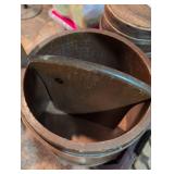 Wooden Ice Bucket with Divider