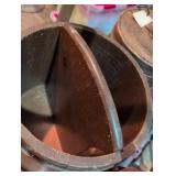 Wooden Ice Bucket with Divider