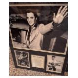 Elvis Presley Photo Collection with Number One Singles List