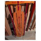 ~~~ RARE~~~~ Beautiful~~~ Wonderful Condition~~~Flexible Flyer Snow Sled