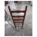 Ladder Back Rush Seat Dining Chairs - Set of 6