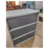 3-Drawer Plastic Storage Cart