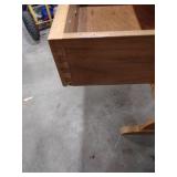 48-in x 24 inch by 38 inch Maple Writing Desk with Multiple Drawers