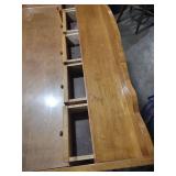 48-in x 24 inch by 38 inch Maple Writing Desk with Multiple Drawers