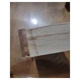 48-in x 24 inch by 38 inch Maple Writing Desk with Multiple Drawers