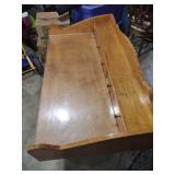 48-in x 24 inch by 38 inch Maple Writing Desk with Multiple Drawers