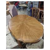 60 inch by 40 inch French Provincial Dining Set with 6 Chairs