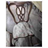 60 inch by 40 inch French Provincial Dining Set with 6 Chairs