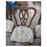 60 inch by 40 inch French Provincial Dining Set with 6 Chairs