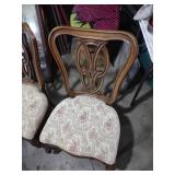 60 inch by 40 inch French Provincial Dining Set with 6 Chairs