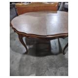 60 inch by 40 inch French Provincial Dining Set with 6 Chairs