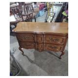 52x22x38 French Provincial Style Dresser with Dovetail Drawers