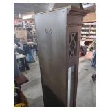 Traditional Wooden Grandfather Clock with Nautical Face