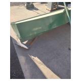 Homemade 12 ft wooden boat with oars