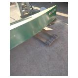 Homemade 12 ft wooden boat with oars