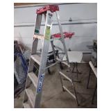 Werner 6ft Aluminum Step Ladder Model 356