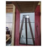 Wooden Window Shutter with Arched Frame