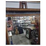 Decorative Wall Mirror with Gold Finish Frame