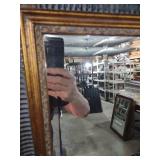 Decorative Wall Mirror with Gold Finish Frame