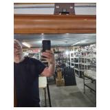 Large Wood Framed Wall Mirror