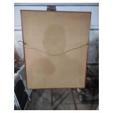 Large Wood Framed Wall Mirror