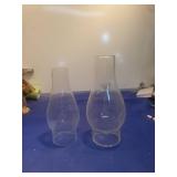 Clear Glass Hurricane Lamp Chimneys