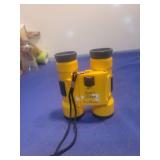 Sport Glass 4x30mm Yellow Binoculars