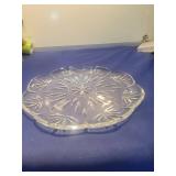 Crystal Glass platter