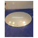 14 inch oval mirror