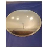 Round Frameless Wall Mirror