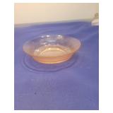Pink Depression Glass Bowl