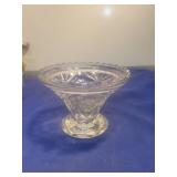 Cut Glass Dessert Compote Dish