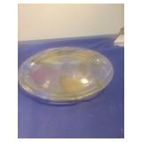 Frosted Glass Dessert Plates Set