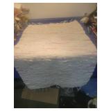 White Textured Area Rug 22 X 34