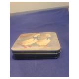 J.S.N.Y Duck Illustration Decorative Tin Box Set