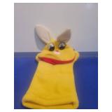 Yellow Rabbit Hand Puppet