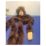 Large Plush Monkey Hand Puppet