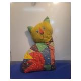 Calico Patchwork Cat Plush Toy
