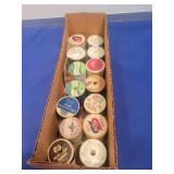 Mixed Thread Spool Collection