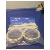 Full Size Quilt Clips Set of 4