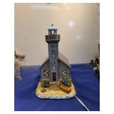 Lefton Historic American Lighthouse 1870 East Channel Light-Up Figurine