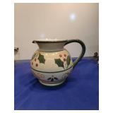 Home Victorian Holly Ceramic Pitcher