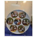 Sun Bonnet Babies Days of Week Plate #298